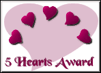 5 Hearts Award
